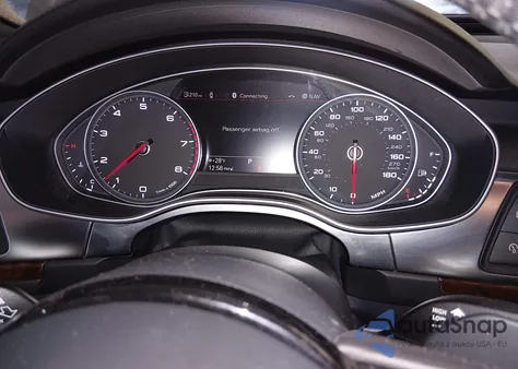 2014 Audi A6 3.0T Premium Plus from USA, damaged, VIN WAUFGAFC8EN076070